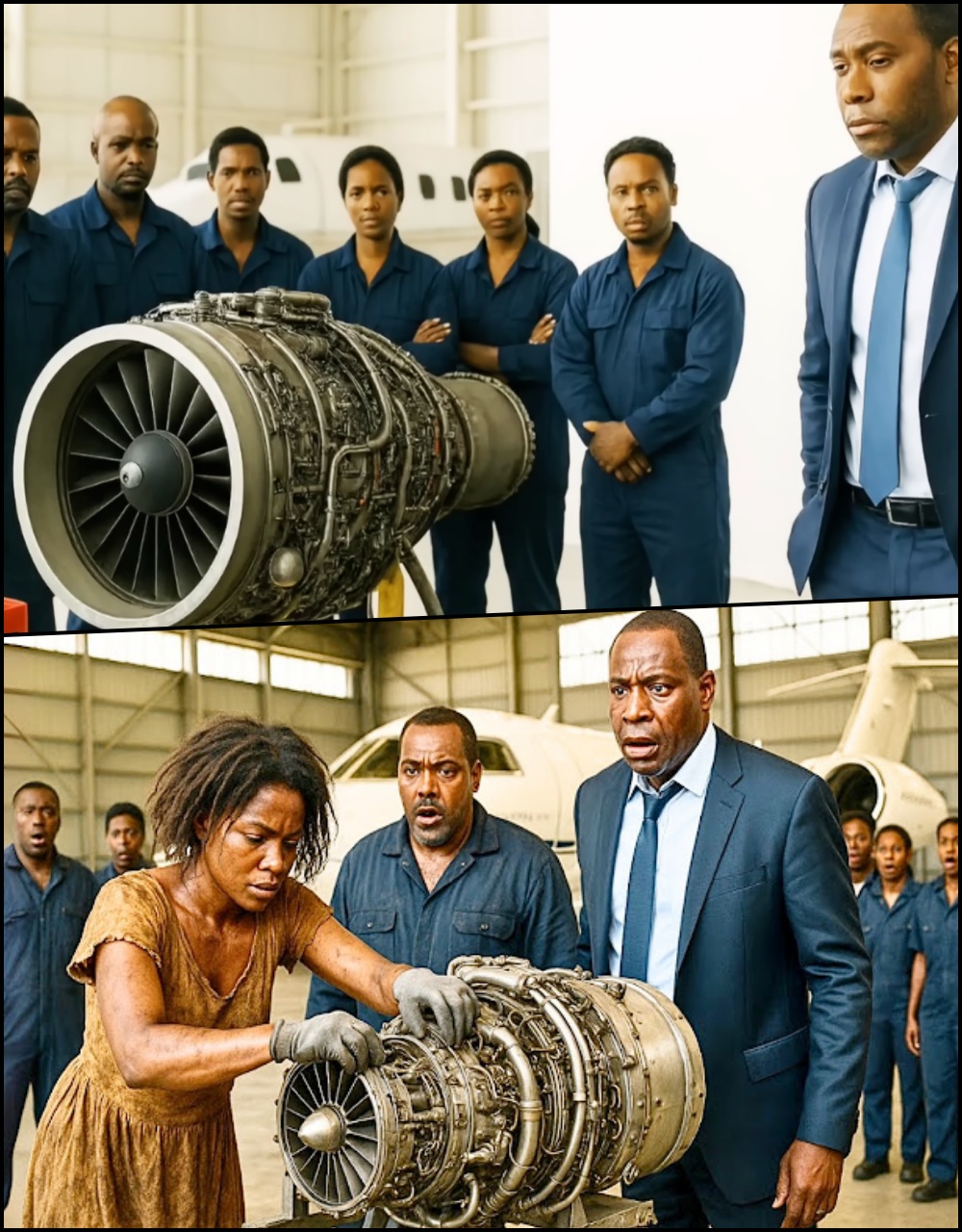 If You Permit, I Will Fix It, No One Could Fix Billionaires Jet Engine Until A Homeless Girl Did