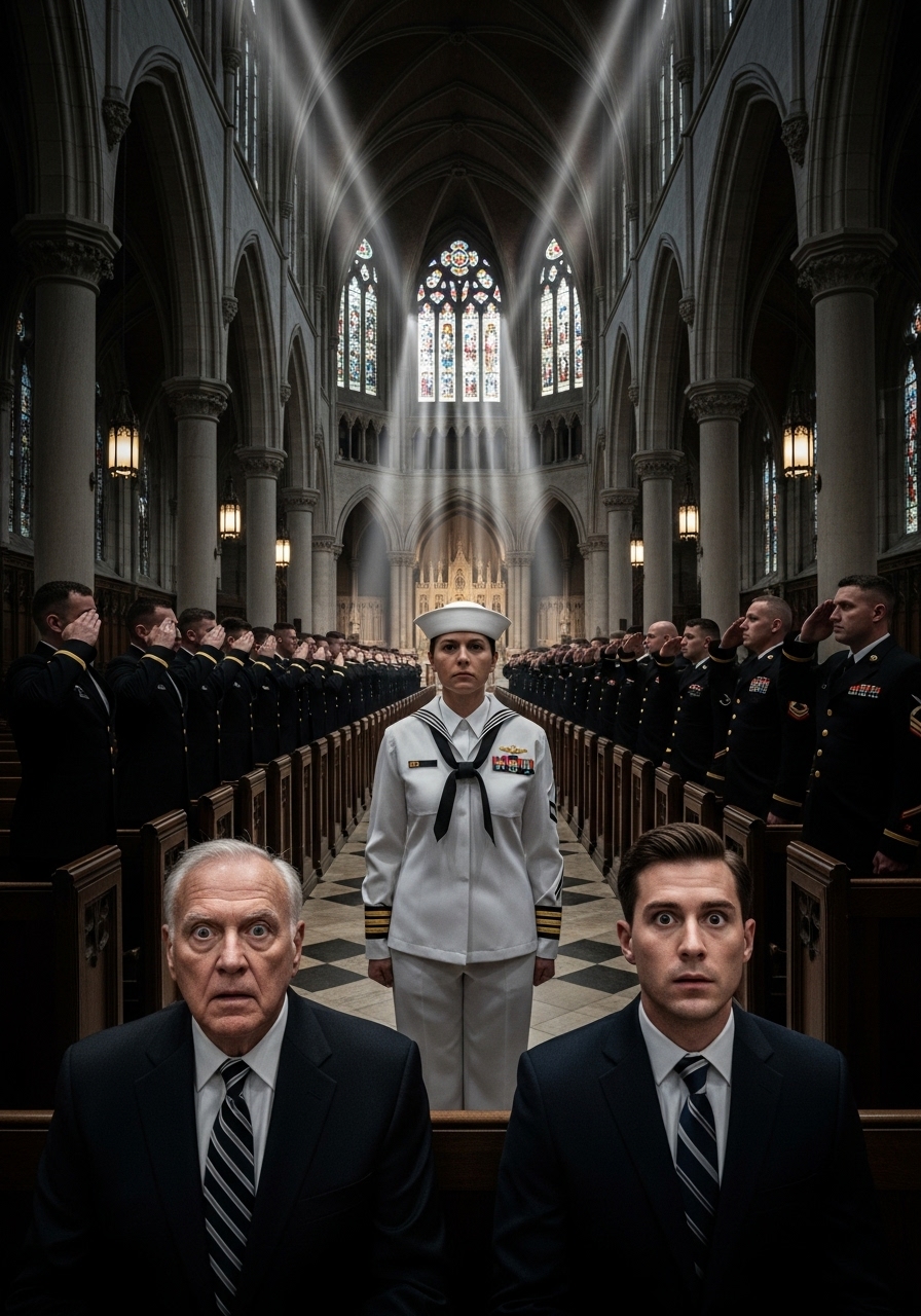 Dad Texted, Do Not You Dare Wear That Costume, But When I Walked In, the Commander Stood Up and Saluted