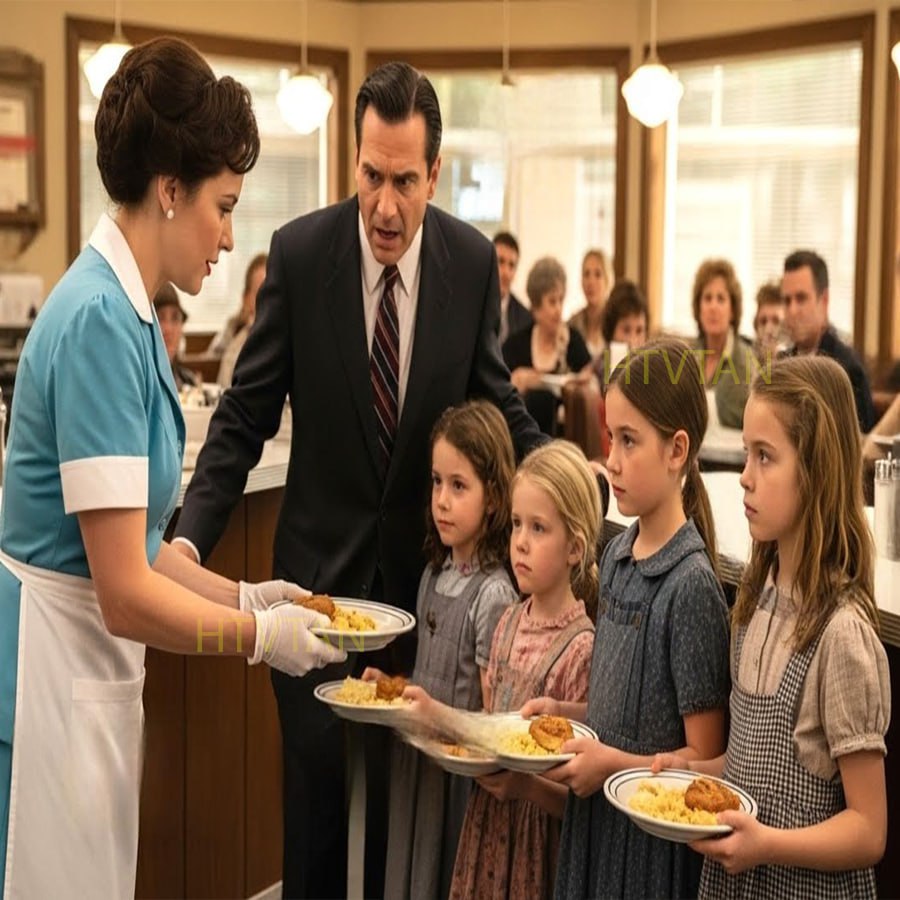 WAITRESS Fed FOUR ORPHAN GIRLS for 10 YEARS, 12 YEARS Later, an SUV STOPPED at Her DOOR