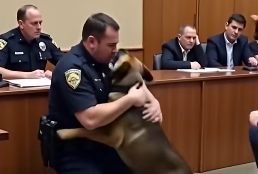 A Soldier Bids an Emotional Farewell to His K9 Companion!