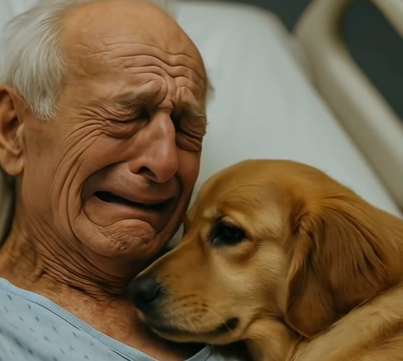 The doctors allowed the dog to enter the room to say goodbye to his owner – a few hours later, the nurse walked in and screamed in horror