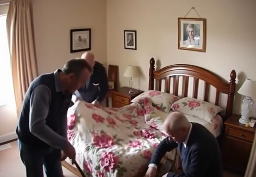 When my mother died, the three brothers tidied the home and uncovered