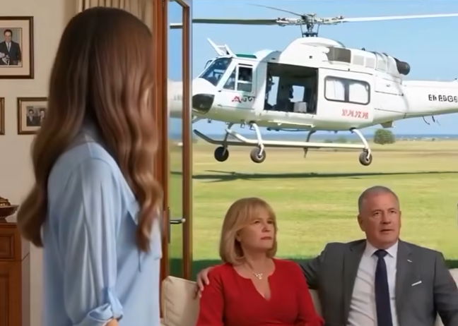 At the class reunion, everyone mocked me, until a helicopter landed and someone said, Madam General, your assistance is required